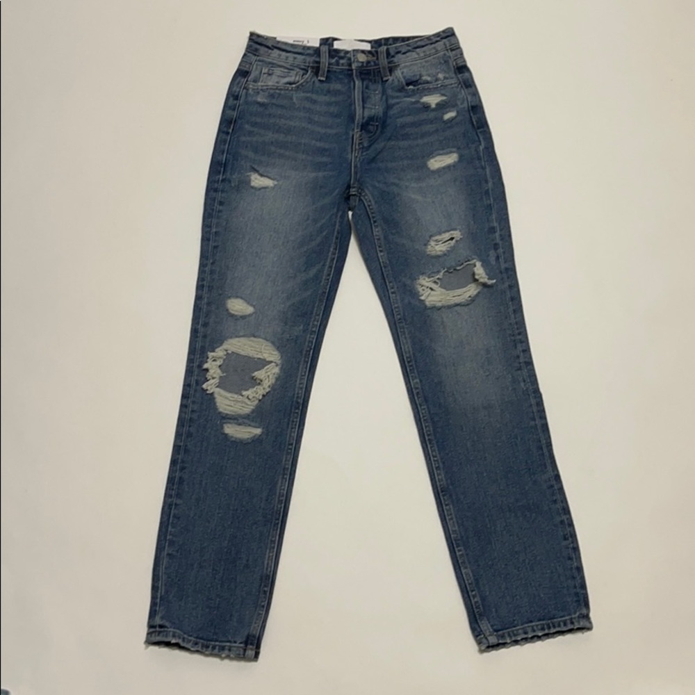 Super High Rise Straight Jeans - Picture 3 of 5